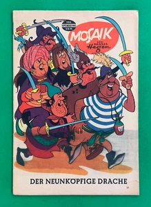 WIPA Original Mosaik Digedags Fehldruck Nr. 106 Streifen verwischt mehrere S. - Bild 1 von 3