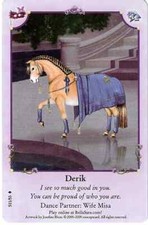 BELLA SARA SERIES 10 - BELLA'S BALL - S11/55 - DERIK SHINY/HOLO FOIL CARD