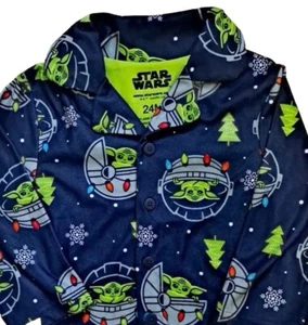 Ame Star Wars Toddler Boys Holiday Pajamas Set Size 3T - Picture 1 of 3