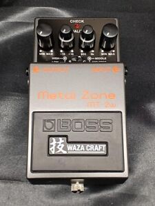 Boss MT-2W Waza Craft Metal Zone Distortion Electric Guitar Effect Pedal From JP
