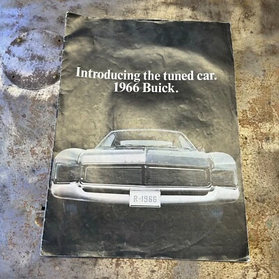 Buick 1966 folleto Wildcat Riviera Sport Wagon Gran Sport Electra 225 LeSabre Foto 1 de 2