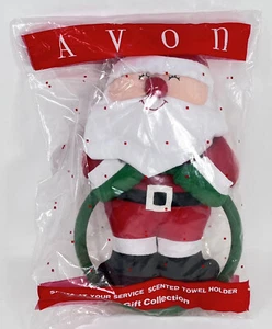 Weihnachtsmann Duft Handtuchhalter Avon Plüsch - Bild 1 von 7