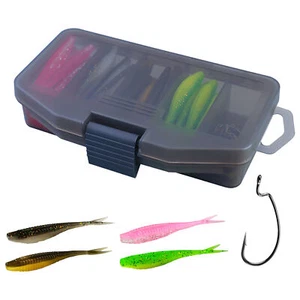 Freshwater Fishing Tackle Kit | Fishing Tackle Set for Fresh Water and Saltwater - Picture 1 of 12