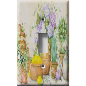 SnazzySwitch Blumen/Zitronen - Lichtschalter Plattenabdeckung - Bild 1 von 24
