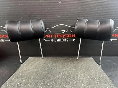 Ford Thunderbird 2004 par de reposacabezas asientos delanteros izquierdo y derecho cuero negro Foto 1 de 4