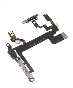 iPhone SE 1° gen. flex flat on/off volume mute mic flash CON STAFFE METAL - Foto 1 di 2