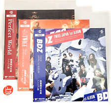 TWICE BDZ + &TWICE + Perfect World Japan Album LP Vinyl Record Limited Set of 3
