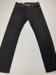 Levis 501 grau anthrazit Waschung Knopfleiste Original Fit Denim Jeans Herren 36 x 34 - Bild 1 von 11