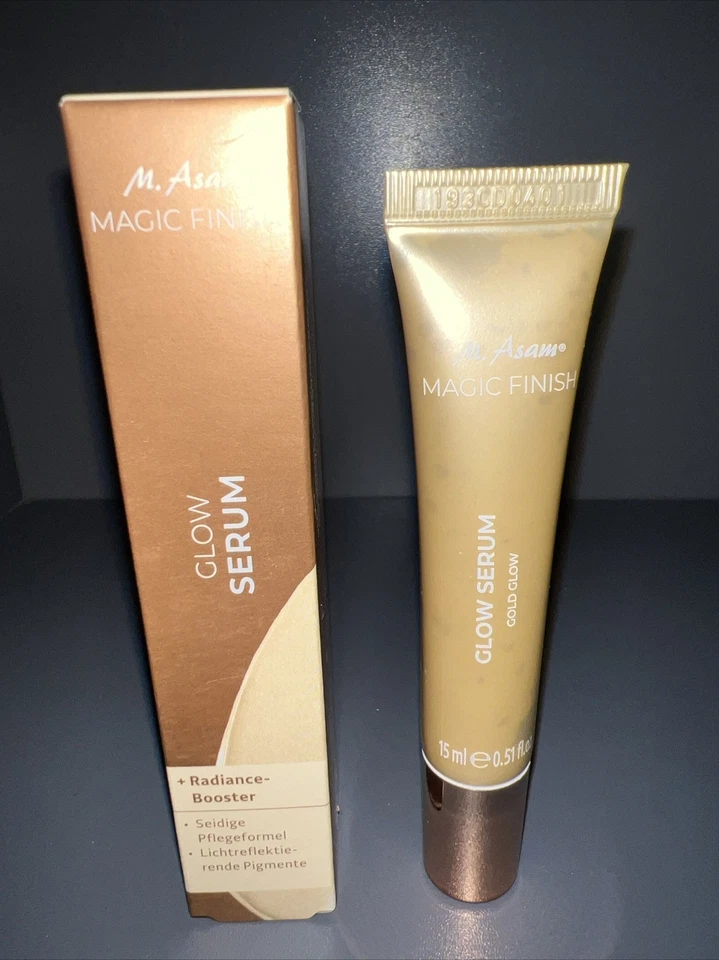 (8,63€/ 10ml)  M. Asam Magic Finish Highlighter Glow Serum 15ml *Gold Glow* - Bild 1 von 1