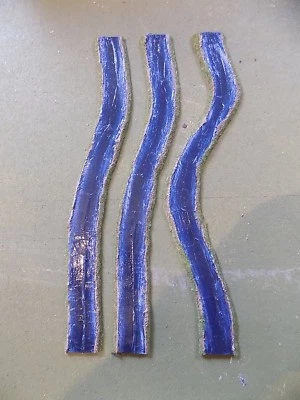 WARGAMES RIVER/Stream 6/10mm 15mm terrain/scenery 30MM WIDE made by FAT FRANK