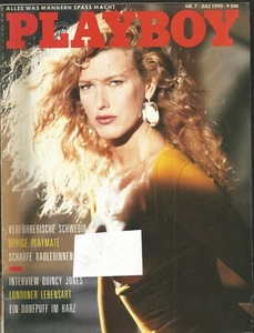 PLAYBOY Revista 7 / Julio 1990. Carrie Nygren, Brandi Brandt. Edición Alemana - Imagen 1 de 1
