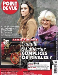 Kate Middleton Point De Vue Magazine Camilla Parker Bowles George VI Elizabeth . - Bild 1 von 6