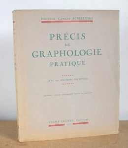 Précis de graphologie pratique 500 spécimens d'écritures Camille Streletski 1943 - Bild 1 von 6