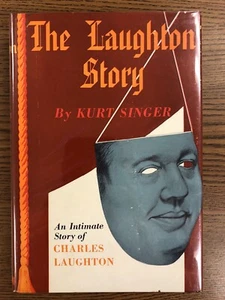 Elsa Lanchester (Bride of Frankenstein) Signed Book Charles Laughton Story 1954 - Picture 1 of 7