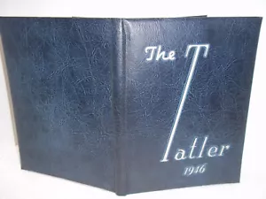 1946 Annuario Tatler Alton High School Alton Illinois - Foto 1 di 4