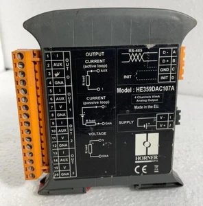 HORNER Automatisation HE359DAC107A 4 Canaux V / Ma Analogique Sortie Eu - Picture 1 of 8