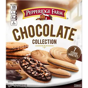 PEPPERIDGE FARM CHOCOLATE COLLECTION COOKIES 13oz BOX - PACK OF 3 - Picture 1 of 3