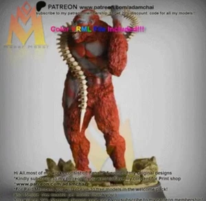 Skar King Monsterverse Godzilla Vs Kong 3D Figure Painted or Unpainted - Picture 1 of 4