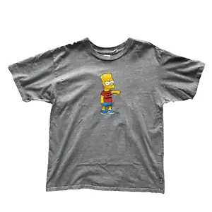 Camiseta Levi's X Simpson Para Hombre Gris Barba "Abajo la Tarea" Gráfica Camiseta Mediana - Imagen 1 de 9
