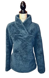 The North Face Damen Campshire Deep Pile Sherpa Fleece Gr. L blau - Bild 1 von 4