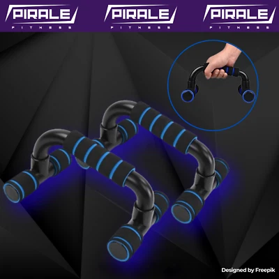 Liegestützgriffe Push Up Stand Bar Sportgriffe Fitnessgriffe Krafttraining - Bild 1 von 4