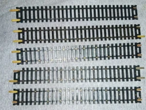 Vintage Atlas HO Scale 9" Straight Snap Track - Lot Of 5 Pieces - Picture 1 of 2