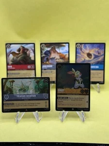 🔥LORCANA 5 KARTEN SET - Rabbit (FOIL) / Treasure Mtn / Raya / Silver / Sail🔥 - Bild 1 von 6