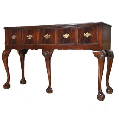 NSB023, muebles Niagara, tabla de caza de caoba Foto 1 de 4