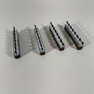 DEPT 56 Set of 4 Heritage Village Churchyard Fence Extensions #5807-6 Retired - Picture 1 of 7