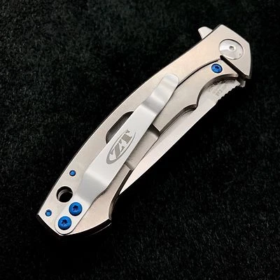 Blue Titanium [ Screw Set ] for Zero Tolerance 450 Folder ZT0450 (NO KNIFE)  - Image 1 of 4