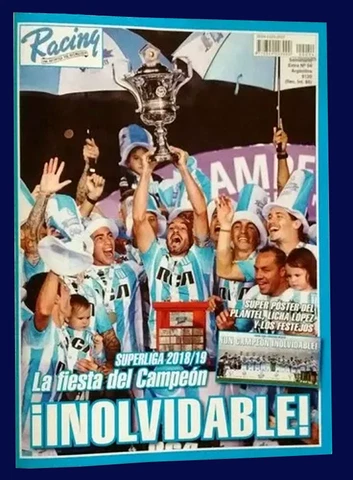 RACING CHAMPION 2019 - Racing Magazine/Poster # 54 - Argentina Cover