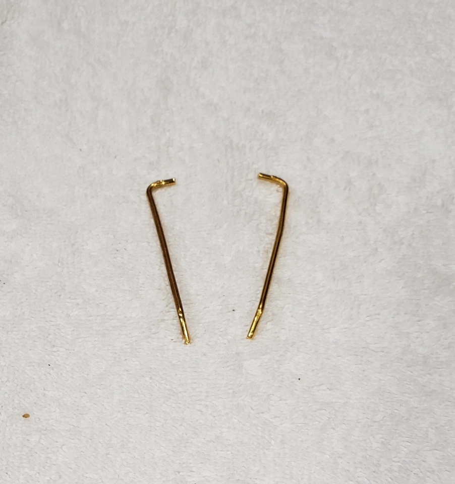 LGB MOGUL LOCOMOTIVE,COW CATCHER 黄铜支撑杆,零件 561 — 第 1/1 张图片