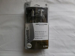 RCA Plug to RCA Plug. 5 Mtrs Long Tech Link New - Picture 1 of 4