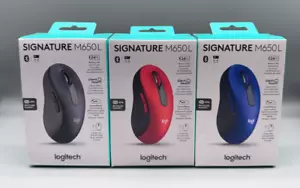 Logitech Signature M650 L kabellose Maus in Originalgröße - für große Hände - Bild 1 von 2