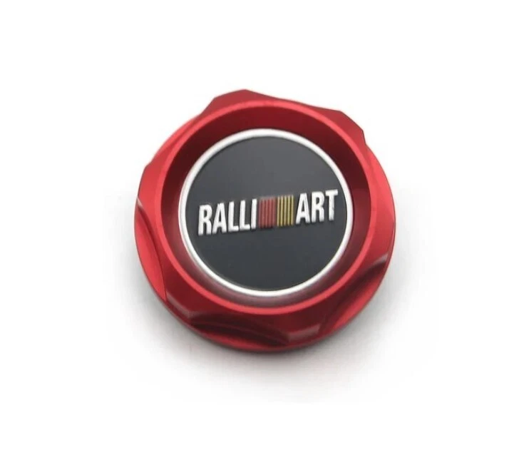 Ralliart Engine Oil Cap Red for Mitsubishi Lancer Ralliart Evolution EVO - Image 1 of 3