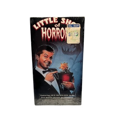 The Little Shop of Horrors (VHS, 1989) Jack Nicholson New Package Tear V2 Foto 1 de 4