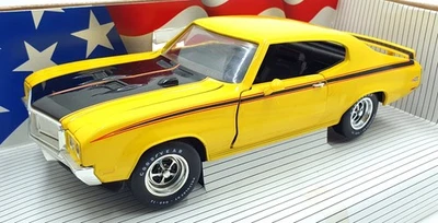 Ertl 1/18 Scale Diecast 7603 - 1970 Buick GSX - Yellow - Image 1 of 4