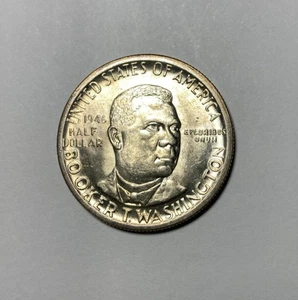 1946 Booker T. Washington BU+ Brilliant with Hint of Color - Picture 1 of 2