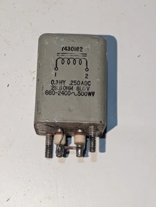 Tube audio ham radio transformer,  .3 Hy, .250 ADC - Picture 1 of 3