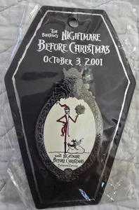 NEU Nightmare Before Christmas Event Logo Oktober 2001 Disney Pin (B) Neu in Verpackung - Bild 1 von 5