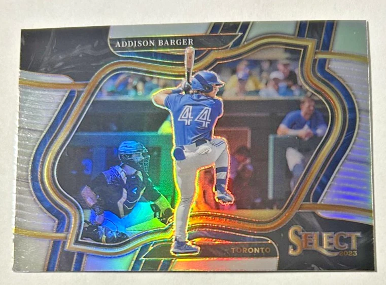 Addison Barger 2023 Panini - Select Diamond Level Silver Prizm Rookie Card #287 - Image 1 of 2