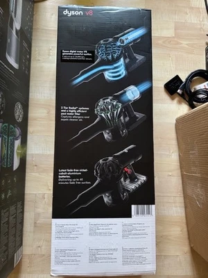 DYSON - UMVERPACKUNG - BOX - KARTON - für dyson V8 absolute - Staubsauger - Bild 1 von 4