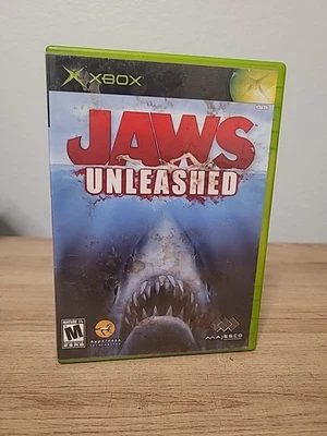Jaws Unleashed Microsoft Xbox 2006 Complete -ok disc - Image 1 of 4