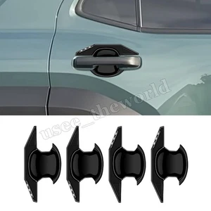 Gloss Black Exterior Door Handle Bowl Cover Trim For Toyota 4Runner 2025 2026 - Picture 1 of 7
