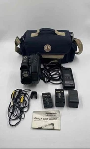 Panasonic PV-IQ404D Black Handheld Palmcorder Camcorder With Bag And Accessories - Picture 1 of 8