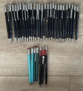 Vintage Lot 34 Mostly Skilcraft Mechanical Lead Pencils U.S. Government Scripto - Picture 1 of 9