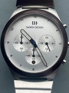 c2010 Orologio da Polso Uomo Ottimo IQ68Q885 Multi Quadrante Cronografo 50m Data - Foto 1 di 10