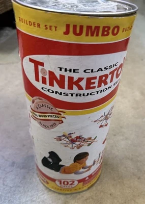 The Classic Tinkertoy Construction Set Jumbo Builder Set 2006 In Box - Image 1 of 3