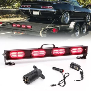 22" Wireless 160 LED Tow Light Bar 4 Pin RV Transmitter For SUV Truck Car Hauler - Picture 1 of 12