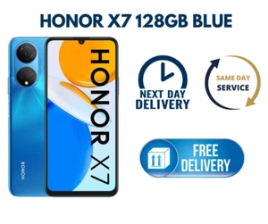 Huawei Honor X7 128GB Blue Dual SIM Unlocked Smartphone Pristine Condition A+ - Picture 1 of 11